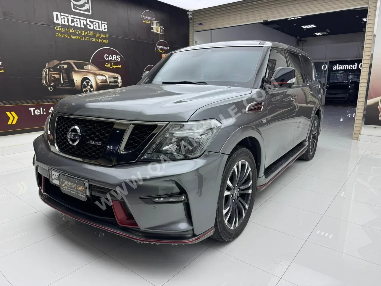 Nissan  Patrol  Nismo  2016  Automatic  96,000 Km  8 Cylinder  Four Wheel Drive (4WD)  SUV  Gray