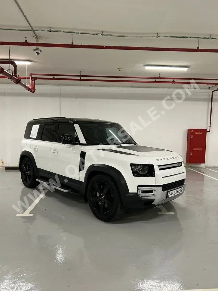 Land Rover  Defender  110 SE  2023  Automatic  55,000 Km  6 Cylinder  Four Wheel Drive (4WD)  SUV  White  With Warranty
