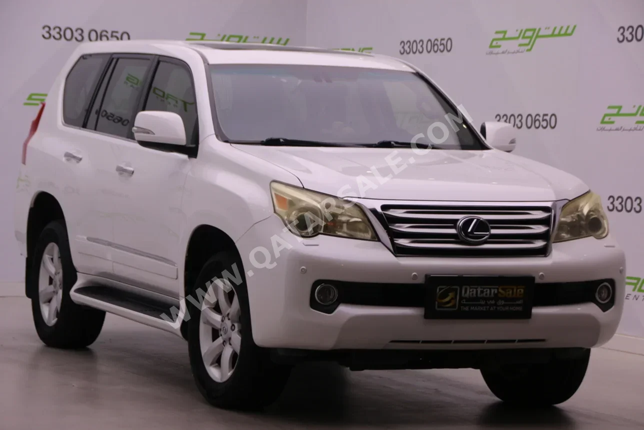 Lexus  GX  460  2012  Automatic  156,000 Km  8 Cylinder  Four Wheel Drive (4WD)  SUV  Pearl