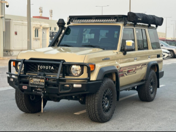 Toyota  Land Cruiser  Hard Top  2024  Automatic  6,200 Km  6 Cylinder  Four Wheel Drive (4WD)  SUV  Beige  With Warranty