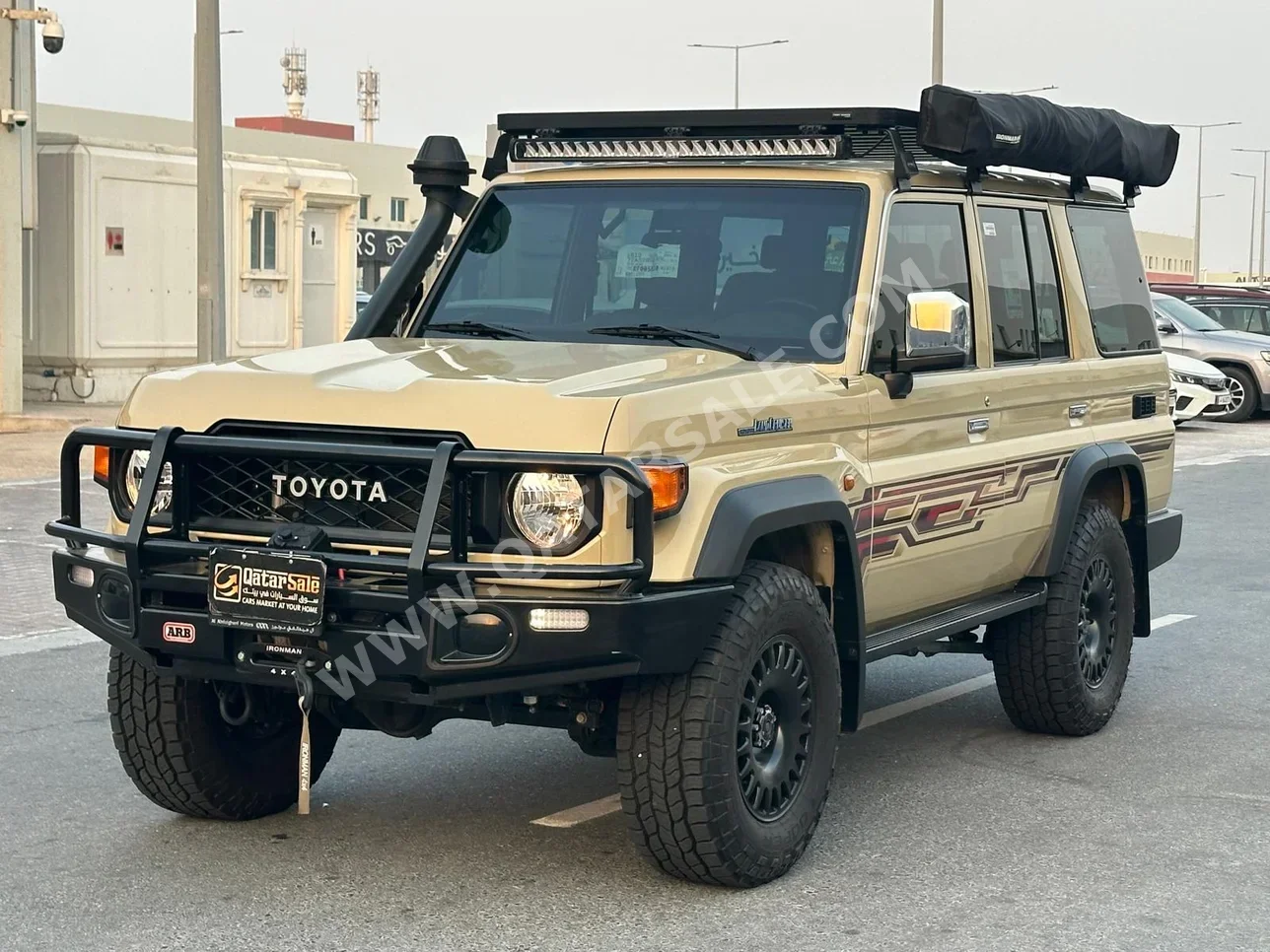 Toyota  Land Cruiser  Hard Top  2024  Automatic  6,200 Km  6 Cylinder  Four Wheel Drive (4WD)  SUV  Beige  With Warranty