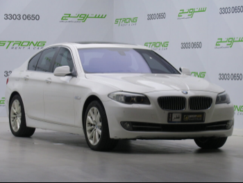 BMW  5-Series  535i  2012  Automatic  164,000 Km  6 Cylinder  Rear Wheel Drive (RWD)  Sedan  White
