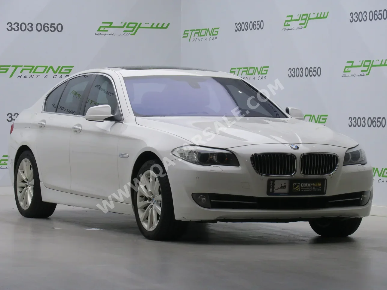 BMW  5-Series  535i  2012  Automatic  164,000 Km  6 Cylinder  Rear Wheel Drive (RWD)  Sedan  White