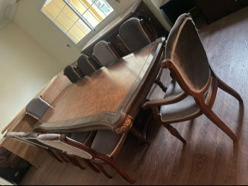 Tables & Sideboards Table & Chairs  - NABCO Furniture Center  - Brown