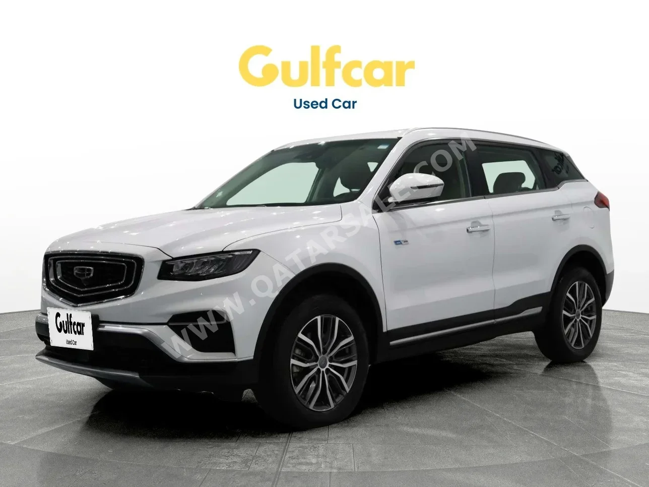Geely  Azkarra  2022  Automatic  49,220 Km  3 Cylinder  All Wheel Drive (AWD)  SUV  White  With Warranty