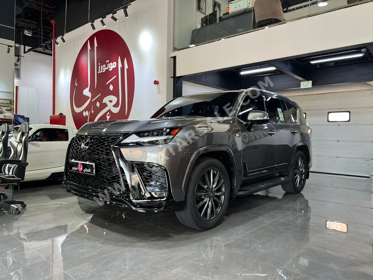 Lexus  LX  600 F Sport  2023  Automatic  38,000 Km  6 Cylinder  Four Wheel Drive (4WD)  SUV  Gray  With Warranty