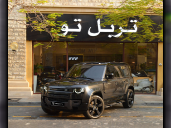 لاند روفر  ديفيندر  110 اتش اس اي  2024  اوتوماتيك  59,200 كم  6 سلندر  دفع رباعي  اس يو في  رمادي  تحت الضمان