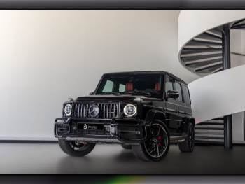 Mercedes-Benz  G-Class  63 AMG  2020  Automatic  91,000 Km  8 Cylinder  Four Wheel Drive (4WD)  SUV  Black