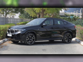 BMW  X-Series  X6 M40i  2025  Automatic  14 Km  6 Cylinder  All Wheel Drive (AWD)  Coupe / Sport  Black  With Warranty