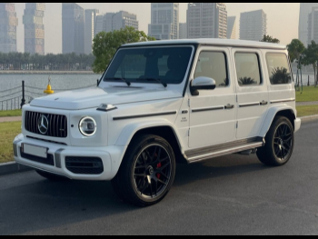 Mercedes-Benz  G-Class  63 AMG  2020  Automatic  36,000 Km  8 Cylinder  Four Wheel Drive (4WD)  SUV  White