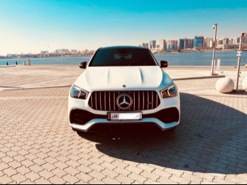 Mercedes-Benz  GLE  53 AMG Coupe  2022  Automatic  31,000 Km  6 Cylinder  All Wheel Drive (AWD)  Coupe / Sport  White  With Warranty