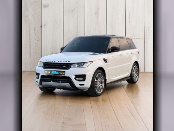 Land Rover  Range Rover  Sport  2015  Automatic  190,000 Km  8 Cylinder  Four Wheel Drive (4WD)  SUV  White