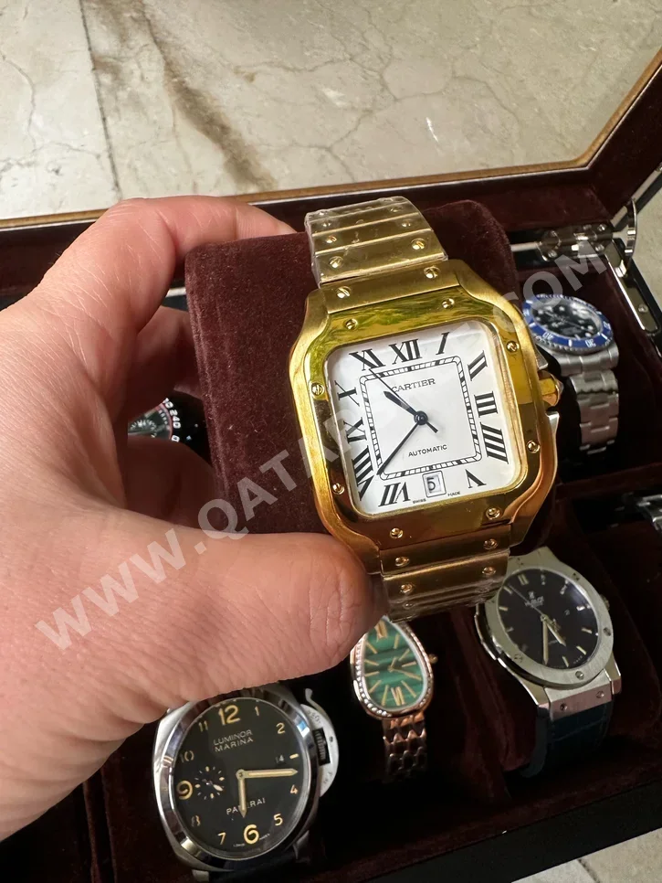Watches - Cartier  - Analogue Watches  - Gold  - Men Watches
