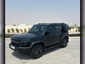 Jetour  T2  Luxury  2025  Automatic  7,500 Km  4 Cylinder  Four Wheel Drive (4WD)  SUV  Black  With Warranty