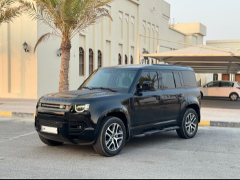 Land Rover  Defender  110 X Dynamic  2023  Automatic  42,000 Km  6 Cylinder  Four Wheel Drive (4WD)  SUV  Black  With Warranty