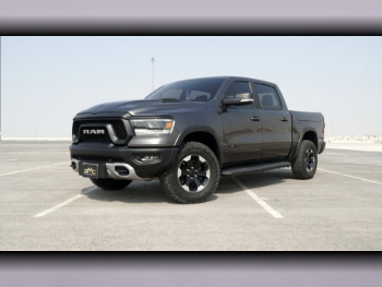 Dodge  Ram  Rebel  2022  Automatic  27,000 Km  8 Cylinder  Four Wheel Drive (4WD)  Pick Up  Dark Gray  With Warranty
