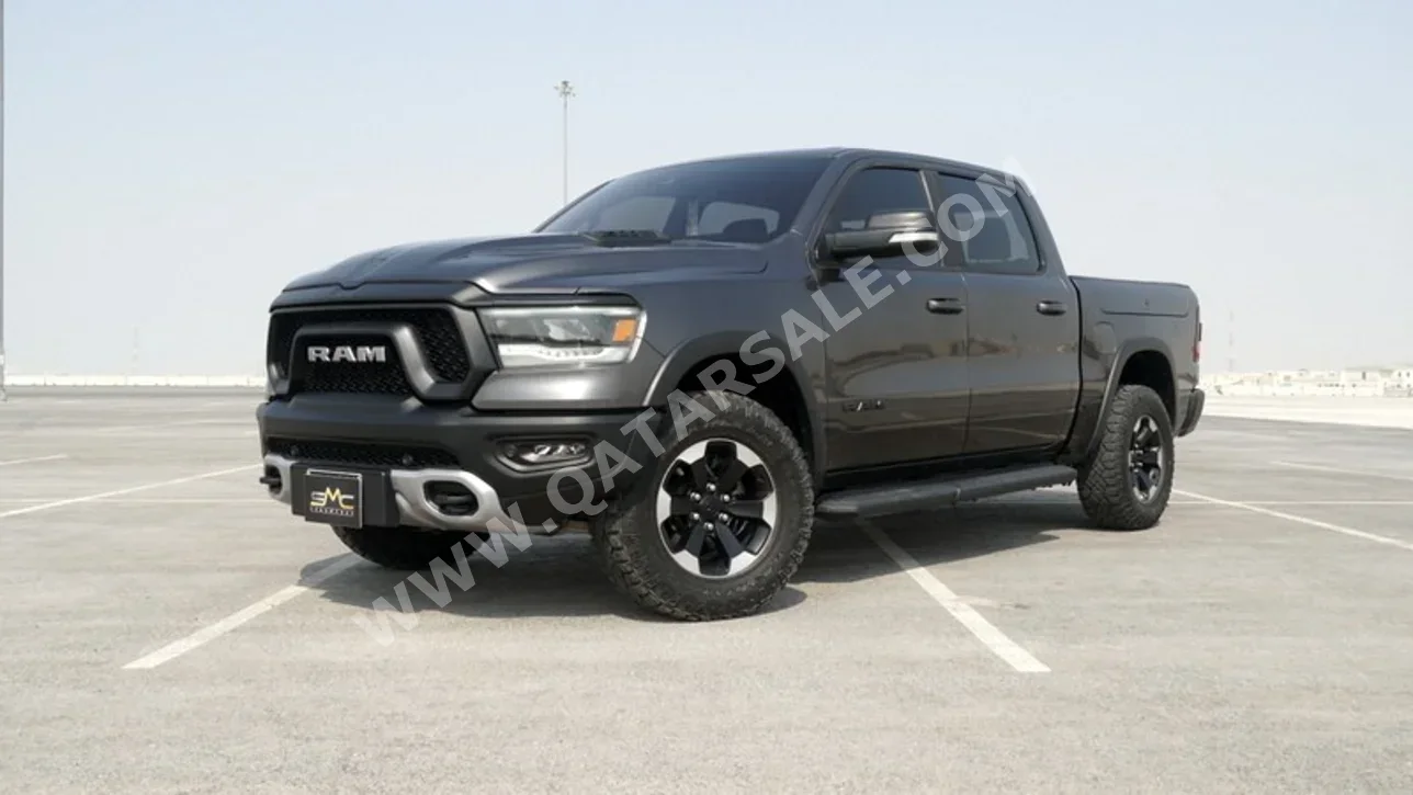 Dodge  Ram  Rebel  2022  Automatic  27,000 Km  8 Cylinder  Four Wheel Drive (4WD)  Pick Up  Dark Gray  With Warranty
