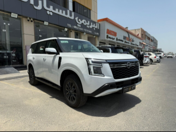 نيسان  باترول  أكس أي  2025  اوتوماتيك  0 كم  6 سلندر  دفع رباعي  اس يو في  أبيض  تحت الضمان
