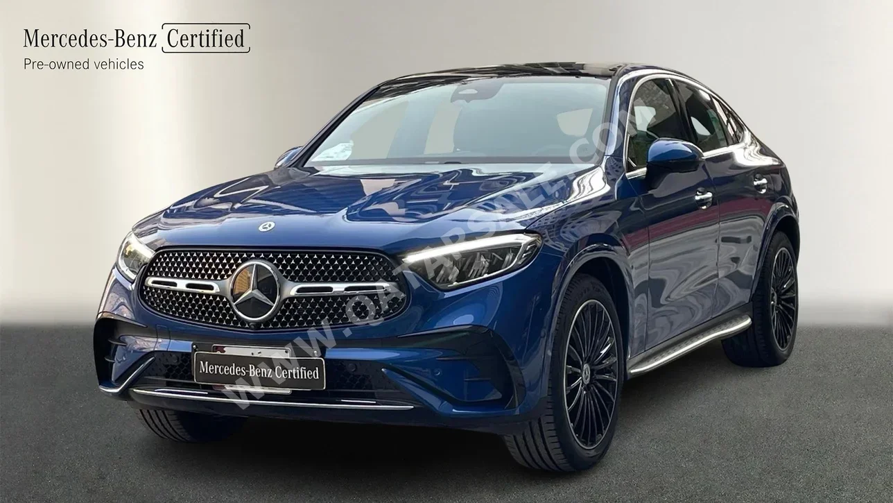 Mercedes-Benz  GLC  200  2025  Automatic  3,000 Km  4 Cylinder  Four Wheel Drive (4WD)  Coupe / Sport  Blue  With Warranty