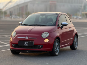 Fiat  500  2012  Automatic  136,000 Km  4 Cylinder  Front Wheel Drive (FWD)  Hatchback  Red