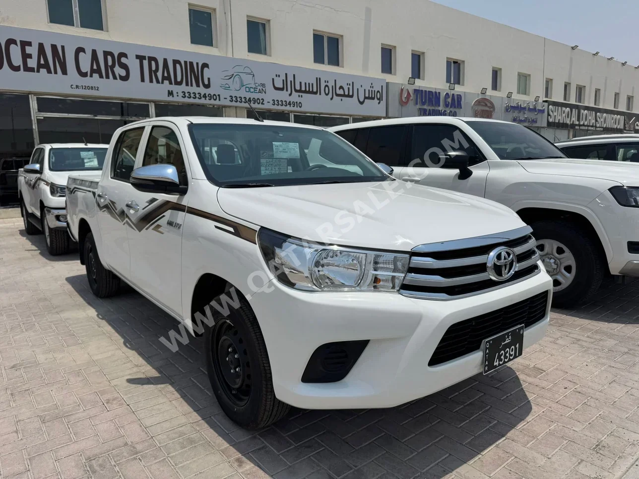 Toyota  Hilux  2024  Automatic  0 Km  4 Cylinder  Four Wheel Drive (4WD)  Pick Up  White  With Warranty