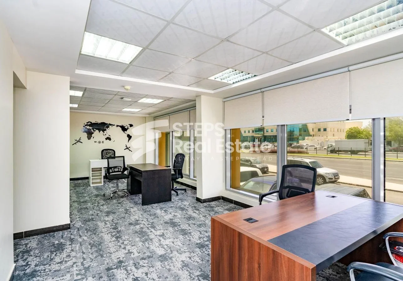 Commercial Offices - Fully Furnished  - Doha  - Old Airport