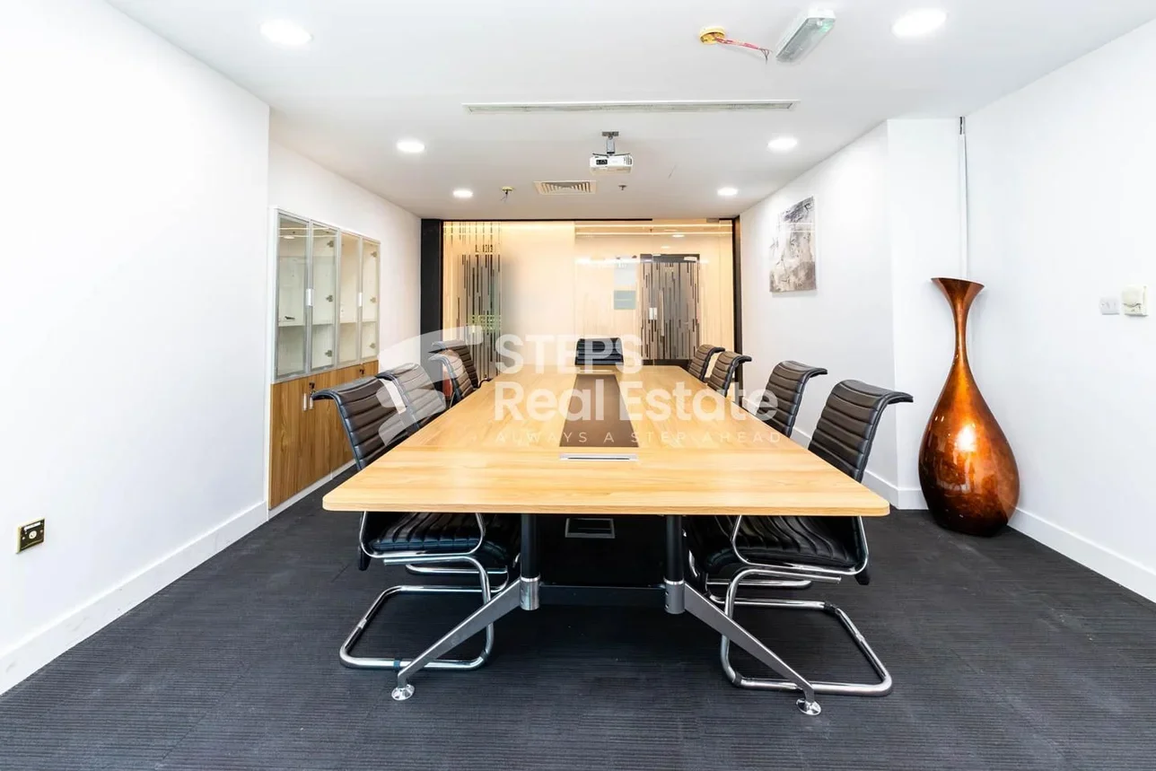 Commercial Offices - Fully Furnished  - Doha  - West Bay
