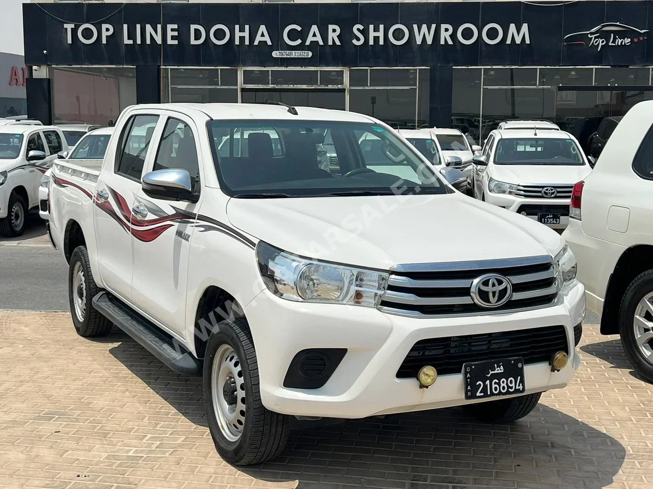 Toyota  Hilux  2020  Automatic  112,000 Km  4 Cylinder  Four Wheel Drive (4WD)  Pick Up  White