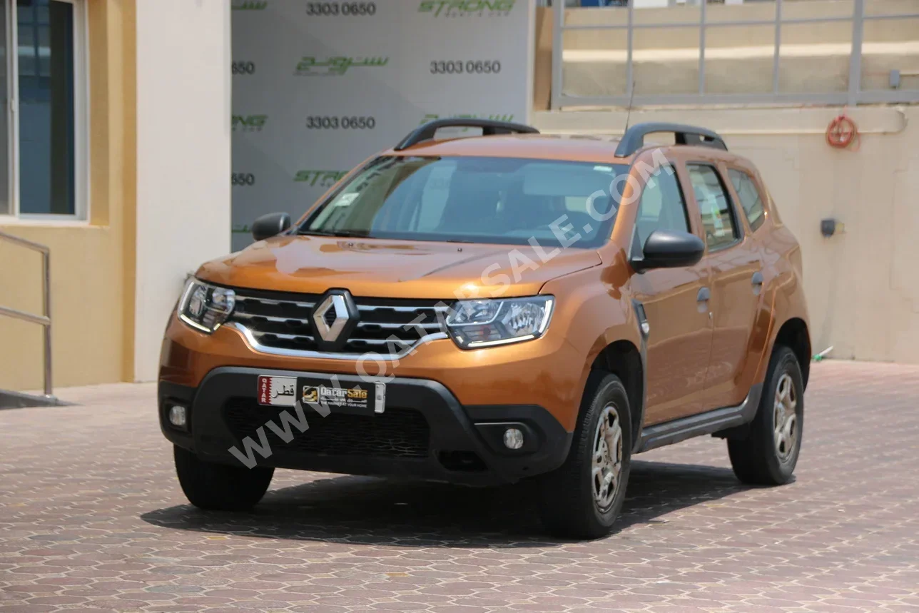 Renault  Duster  2019  Automatic  149,000 Km  4 Cylinder  Front Wheel Drive (FWD)  SUV  Orange