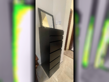 Drawer Units Mirror Included  IKEA  Brown
