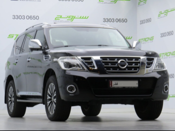 Nissan  Patrol  Platinum  2018  Automatic  228,000 Km  6 Cylinder  Four Wheel Drive (4WD)  SUV  Black