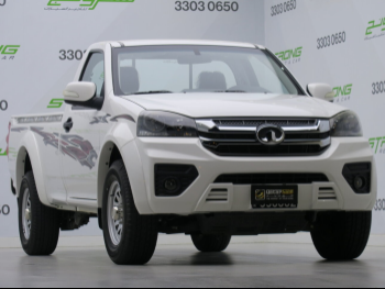 Great Wall  Wingle 5  Luxury  2023  Manual  800 Km  4 Cylinder  Rear Wheel Drive (RWD)  Pick Up  White