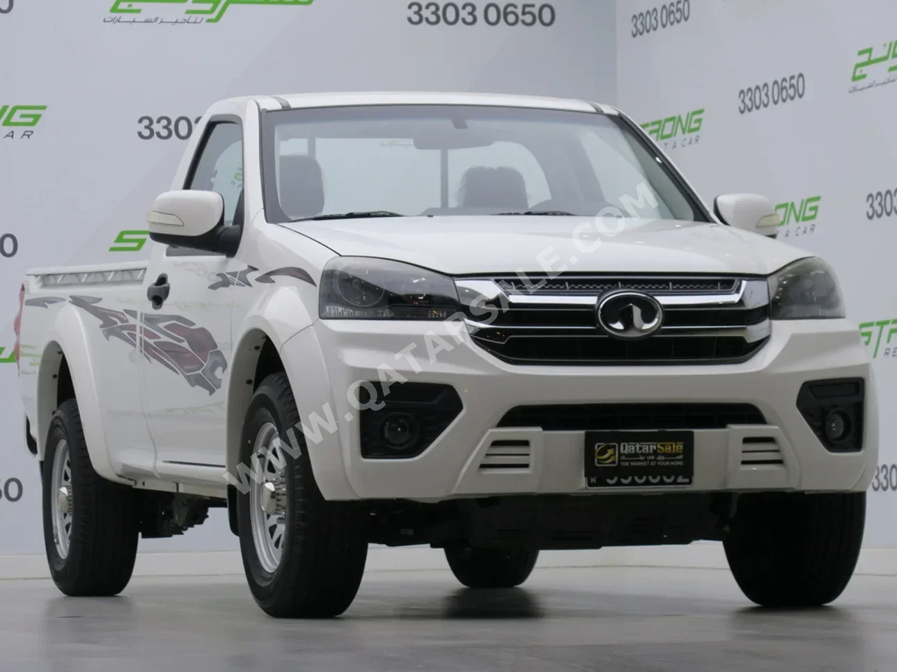 Great Wall  Wingle 5  Luxury  2023  Manual  800 Km  4 Cylinder  Rear Wheel Drive (RWD)  Pick Up  White