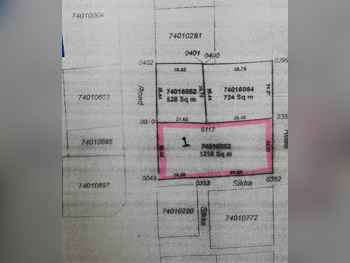 Lands For Sale in Al Daayen - Sumaysimah -Area Size 1,220 Square Meter