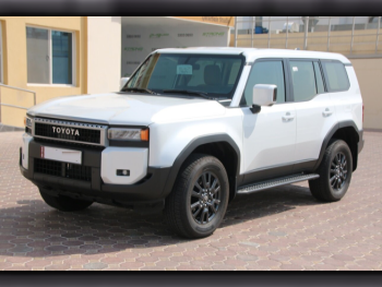Toyota  Prado  TX Turbo  2025  Automatic  3,200 Km  4 Cylinder  Four Wheel Drive (4WD)  SUV  White  With Warranty