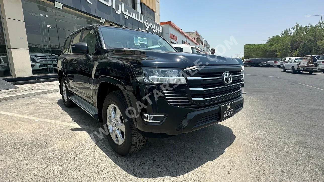 Toyota  Land Cruiser  GXR  2024  Automatic  0 Km  6 Cylinder  Four Wheel Drive (4WD)  SUV  Black  With Warranty