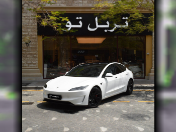 Tesla  Model 3  Performance  2024  Automatic  15,470 Km  0 Cylinder  All Wheel Drive (AWD)  Sedan  White  With Warranty