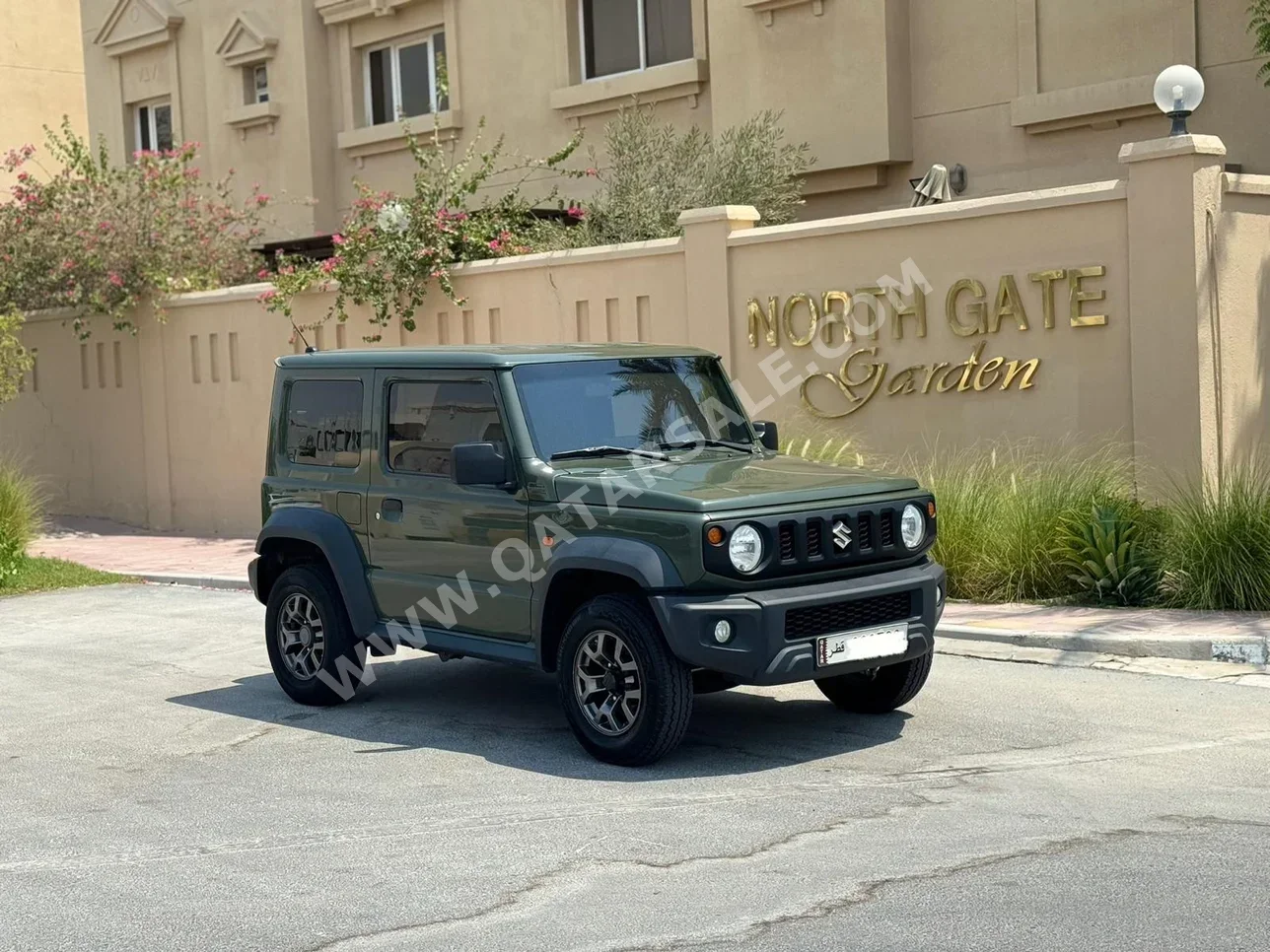 Suzuki  Jimny  2021  Automatic  128,000 Km  4 Cylinder  Four Wheel Drive (4WD)  SUV  Green