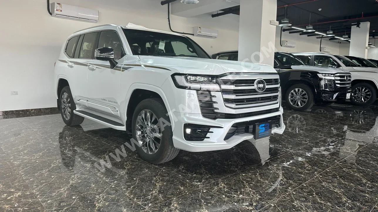 Toyota  Land Cruiser  VXR Twin Turbo  2024  Automatic  0 Km  6 Cylinder  Four Wheel Drive (4WD)  SUV  White  With Warranty