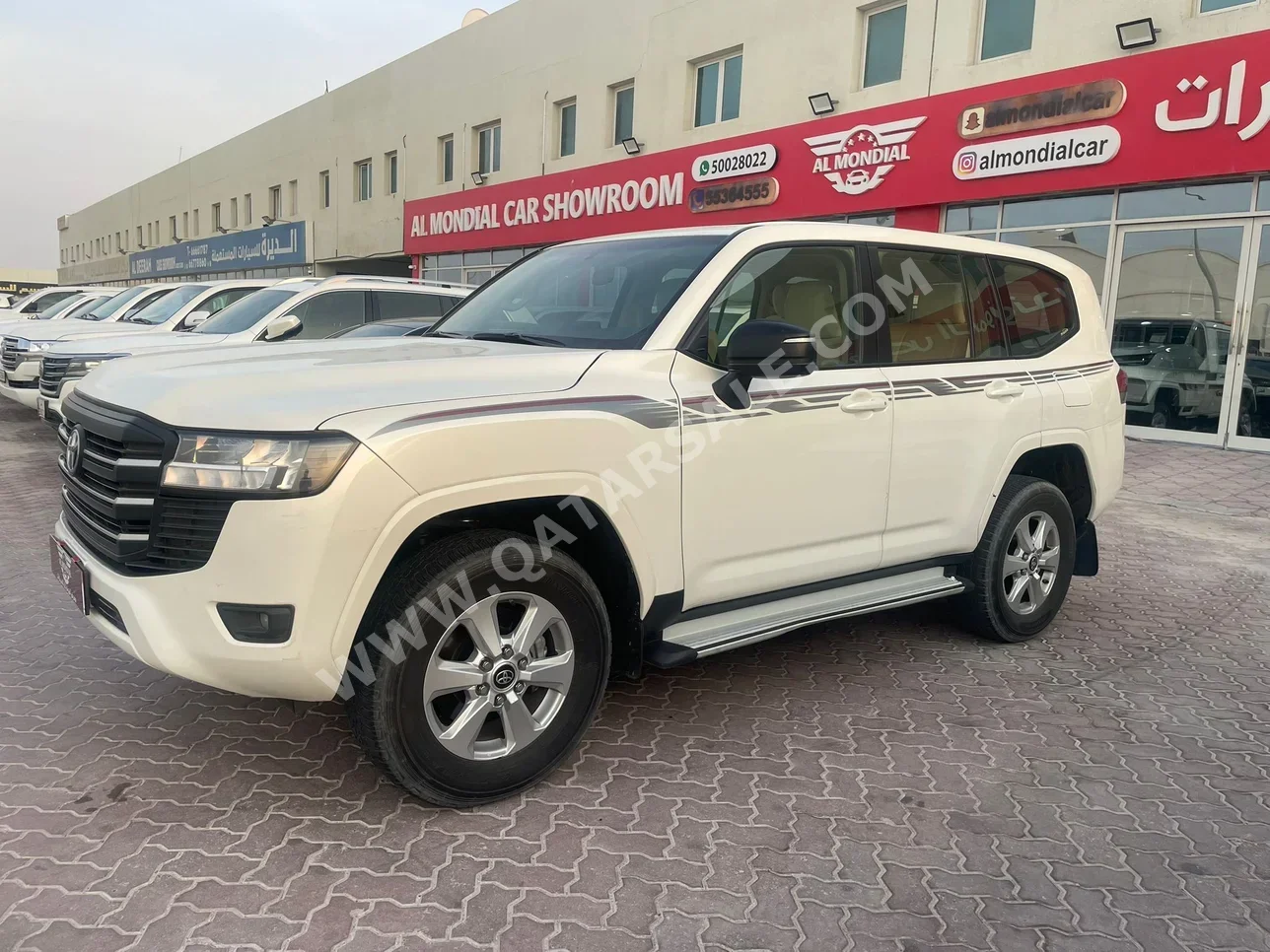 Toyota  Land Cruiser  GXR Twin Turbo  2023  Automatic  90,000 Km  6 Cylinder  Four Wheel Drive (4WD)  SUV  White  With Warranty
