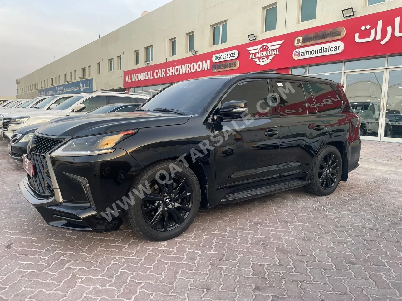 Lexus  LX  570 S Black Edition  2019  Automatic  123,000 Km  8 Cylinder  Four Wheel Drive (4WD)  SUV  Black