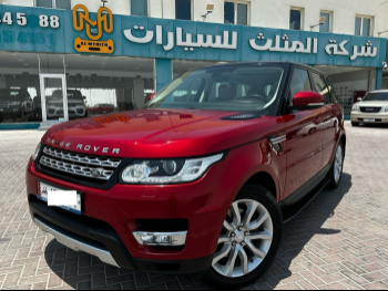 Land Rover  Range Rover  Sport HSE  2016  Automatic  94,000 Km  6 Cylinder  Four Wheel Drive (4WD)  SUV  Red