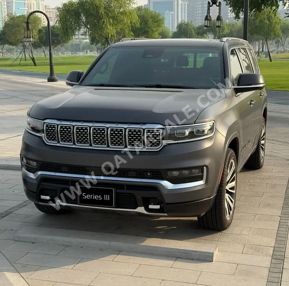 Jeep  Grand Wagoneer  Series 3  2023  Automatic  3,300 Km  6 Cylinder  All Wheel Drive (AWD)  SUV  Gray  With Warranty