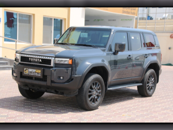Toyota  Prado  TX Turbo  2024  Automatic  24,000 Km  4 Cylinder  Four Wheel Drive (4WD)  SUV  Gray  With Warranty