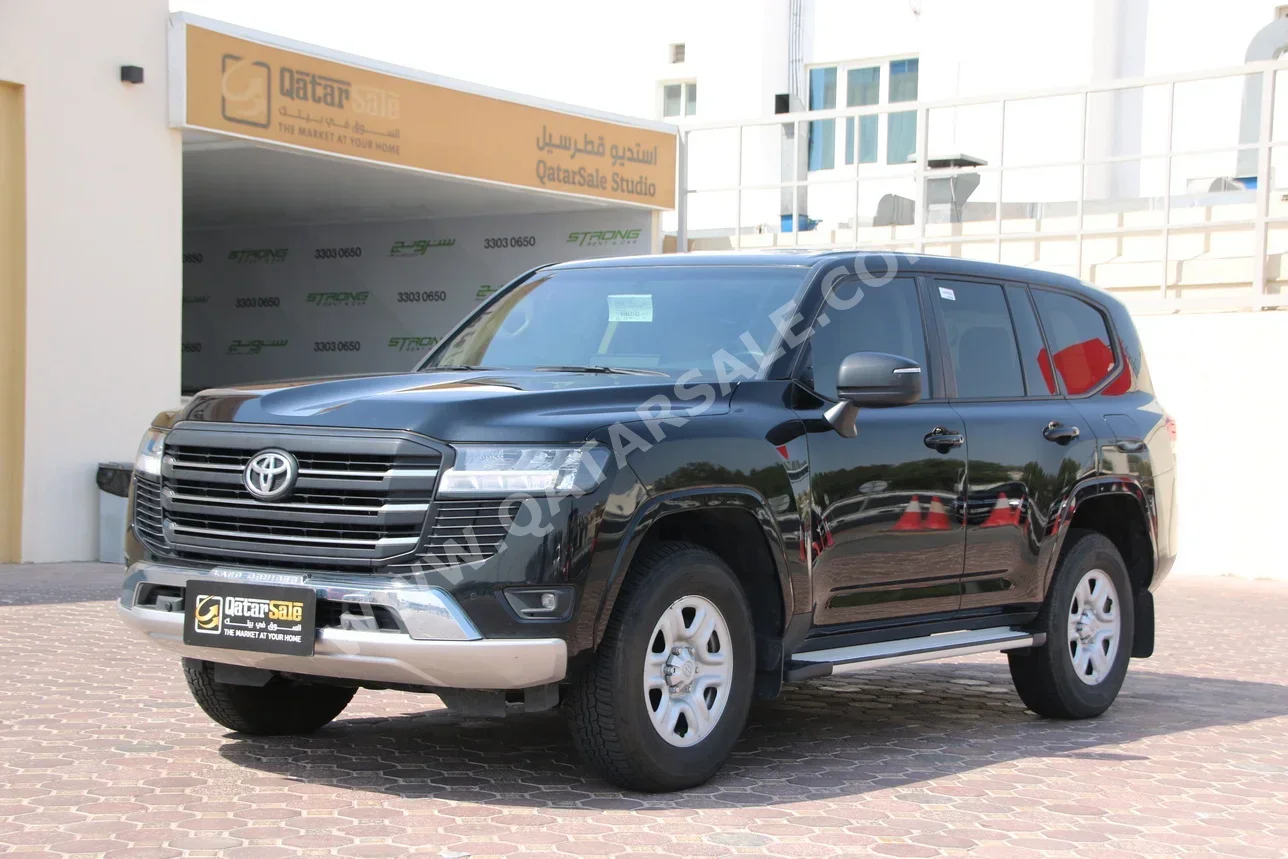 Toyota  Land Cruiser  GX  2024  Automatic  38,000 Km  6 Cylinder  Four Wheel Drive (4WD)  SUV  Black  With Warranty