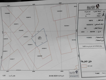 Lands For Sale  in Doha  - Al Ghanim  -Area Size 158 Square Meter