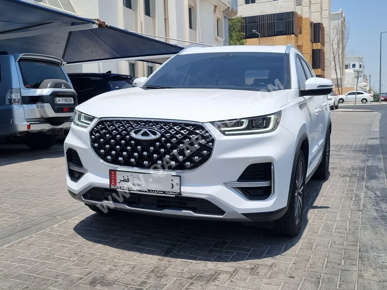 Chery  Tiggo  8 pro  2022  Automatic  44,000 Km  4 Cylinder  Front Wheel Drive (FWD)  SUV  White  With Warranty