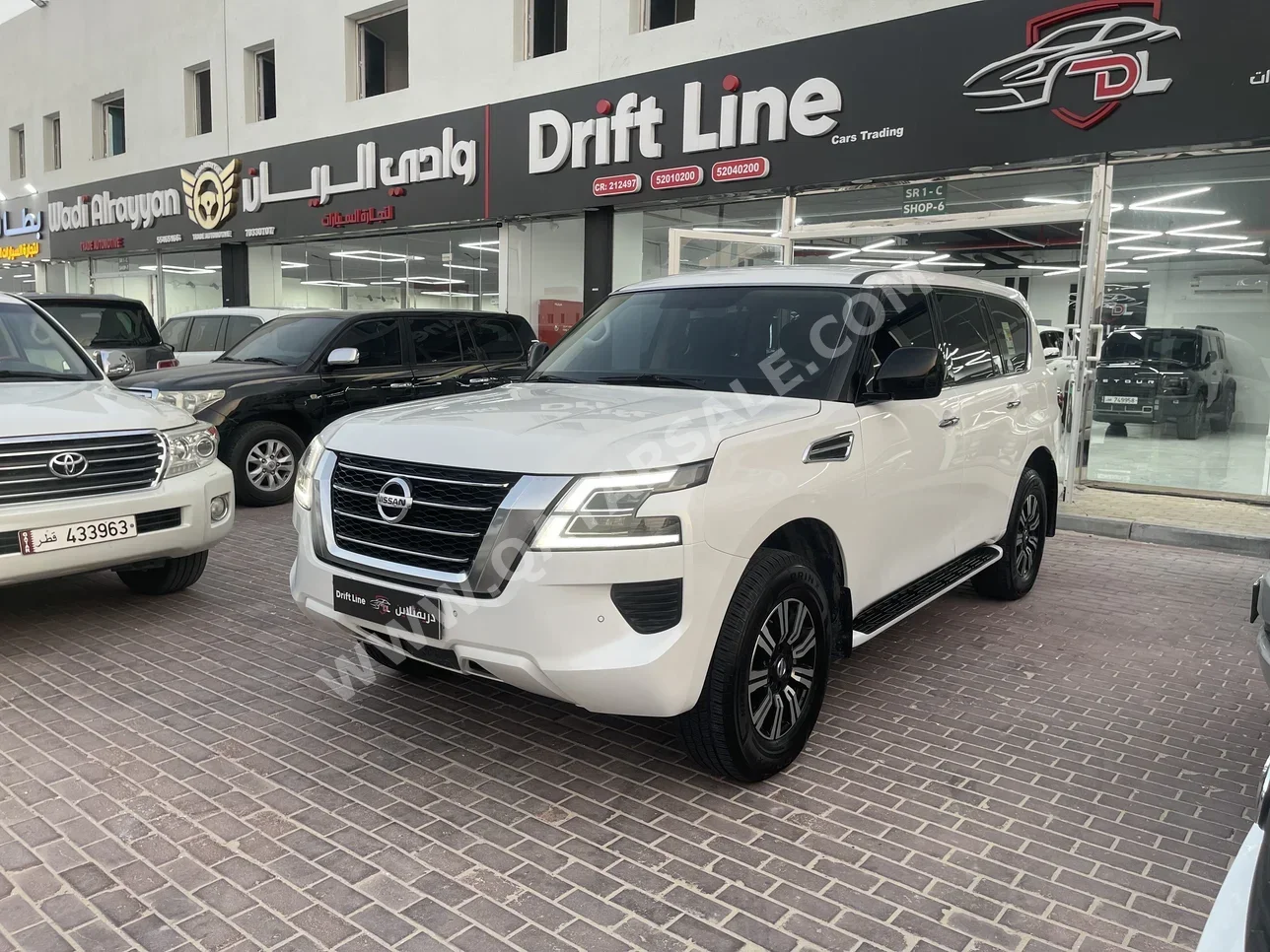 Nissan  Patrol  2020  Automatic  154,000 Km  6 Cylinder  Four Wheel Drive (4WD)  SUV  White