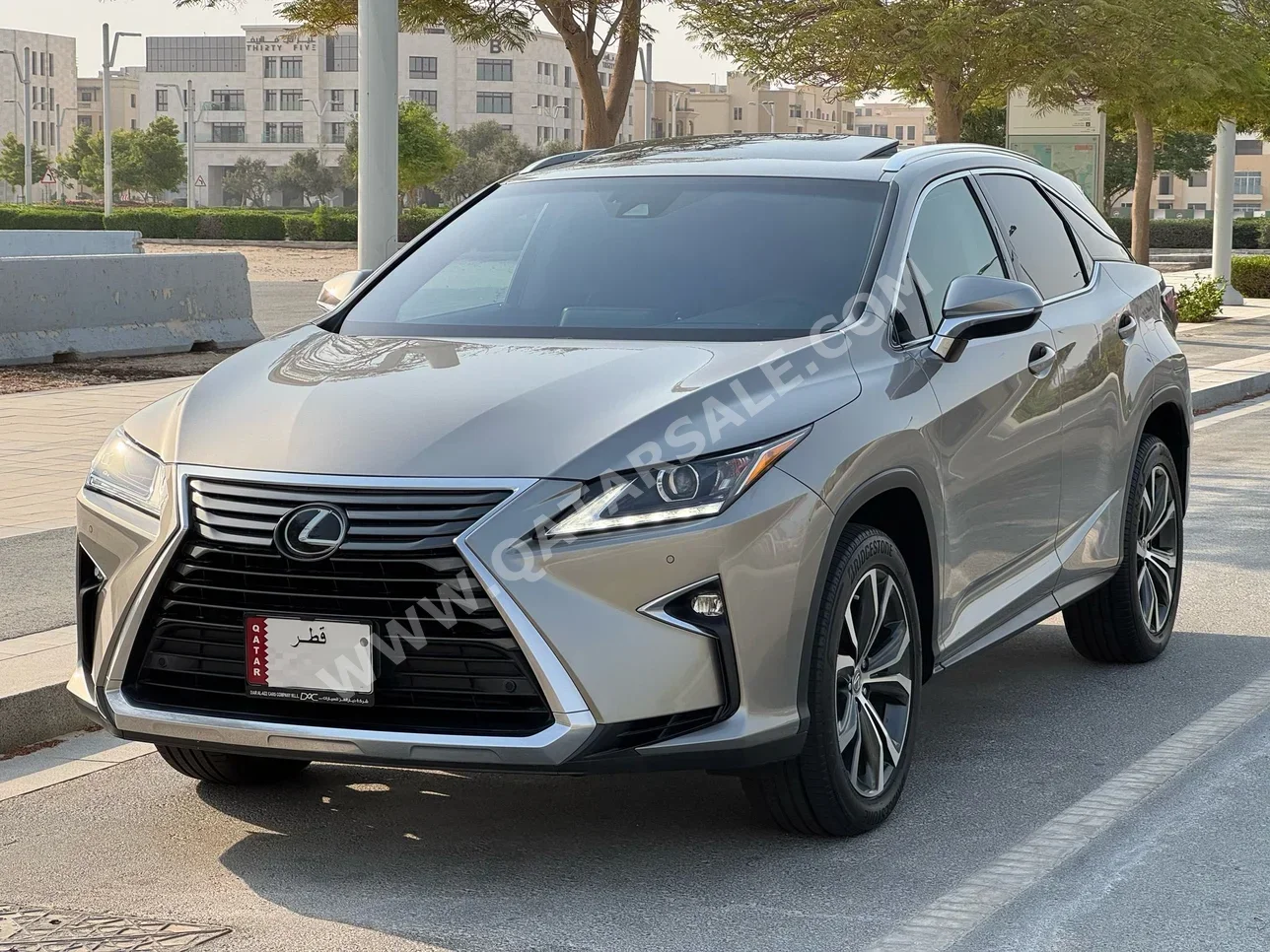 Lexus  RX  350  2017  Automatic  55,000 Km  6 Cylinder  Four Wheel Drive (4WD)  SUV  Silver