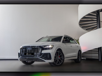Audi  Q8  TFSI Quattro  2023  Automatic  30,000 Km  6 Cylinder  All Wheel Drive (AWD)  SUV  White  With Warranty